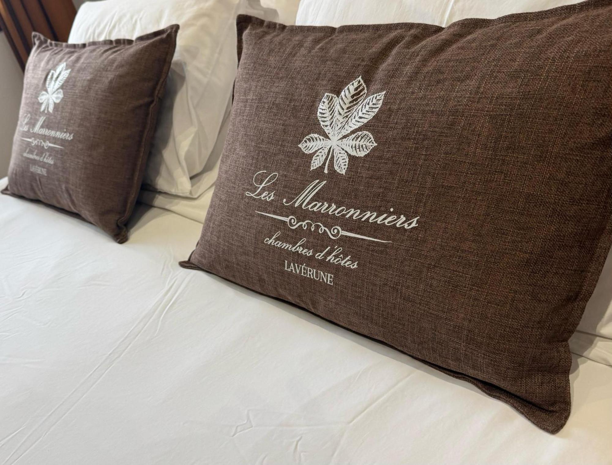 Les Marronniers Bed & Breakfast Laverune Exterior photo